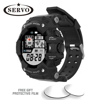 SERVO LC11, часы с циферблатом, фитнес-трекер, смарт-часы, мужские пульсометры, приборы для измерения артериального давления, умные часы для Android iOS PK ATTACK