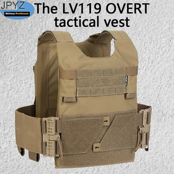 Tactical LV119 OVERT Комплектует Страйкбольный пейнтбольный охотничий жилет D3CRM MK3 MK4 с эластичным поясом