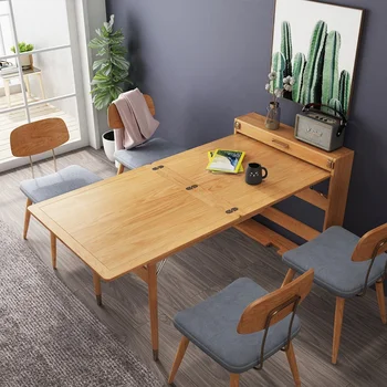 Деревянный складной обеденный стол в форме мини-панели Jaseway Furniture для Flatlet