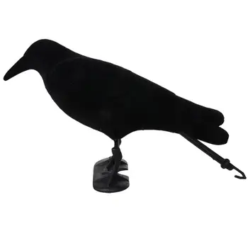 Жесткая Черная ворона-приманка, ловушки для охотничьих животных, приманка