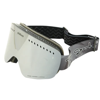 Новые лыжные очки для детей, двухслойные, для девочек, с защитой UV400, Лыжные, снежные очки, противотуманные, спортивные, для альпинизма, для мальчиков