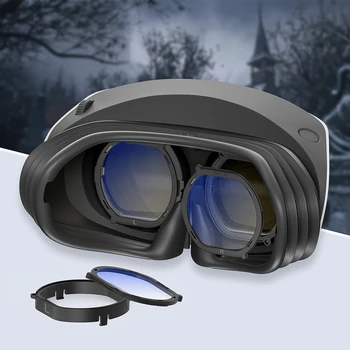 Рецептурные линзы виртуальной реальности, линзы из смолы с защитой от царапин, Магнитная быстроразъемная оправа для аксессуаров PS VR2