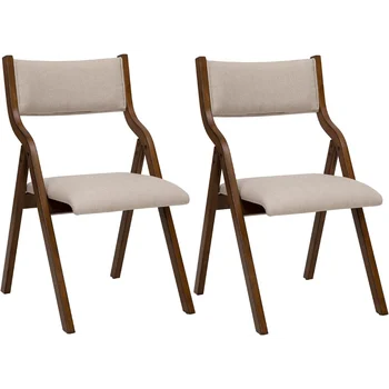 Современные складные стулья Ball & Cast, набор складных стульев для столовой, высота сиденья 2, 18 дюймов, обеденные стулья темно-серого цвета
